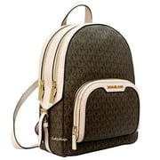Michael Kors Womens Jaycee Medium Logo Backpack 35S2G8TB2B-424 (Powder Blush)