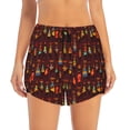 thumbnail image 2 of Salouo Dancing African Women1 Print Women's 2 in 1 Running Shorts Double-Layer Shorts Athletic Workout Gym Yoga Shorts Running Shorts for Women-Small, 2 of 7