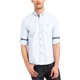 thumbnail image 1 of Camisa con Botones a cuadros Kenneth Cole hombre azul grande Botones al frente, 1 of 1