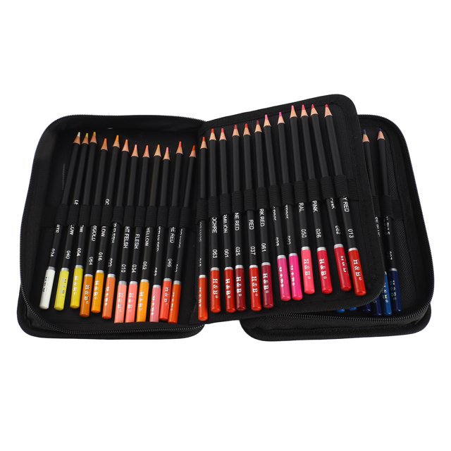 Set 72pcs Oil Painting Pencil Stick Art Set Kit Oil Based for Children Kids Adults Artist Drawing Picturing Coloring Sketching Calligraphy