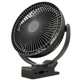 thumbnail image 1 of Ventilador de flujo de aire con clip, batería recargable USB de 5 pulgadas, 1 of 5