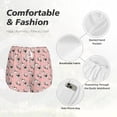 thumbnail image 4 of Balery French Bulldog 1 Pattern Women's Running Shorts with Liner 2 Pockets Elastic Workout Athletic Gym Yoga Shorts-Small, 4 of 7