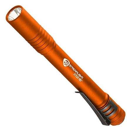 Streamlight Stylus Pro Led - Streamlight Stylus Pro 90 Lumen LED Penlight/Flashlight, Orange - 66128