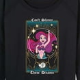 thumbnail image 3 of Disney Princess - Can't Silence These Dreams - Women's Lightweight French Terry Long Sleeve Shirt, 3 of 5