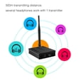 thumbnail image 5 of Adicionales 3 canales de 500 m de distancia inalámbrico auriculares dj transmisor silencioso discote, 5 of 5