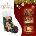 thumbnail image 4 of Gingerbread Men Hearts Christmas Stockings Xmas Stocking for Family Holiday Season Party Decorations, 4 of 8