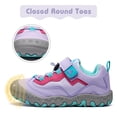 thumbnail image 4 of Zapatos de senderismo Mishansha Low Top Sneakers para niños morados 11.5, 4 of 7