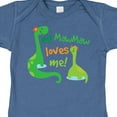 thumbnail image 4 of Inktastic My MawMaw Loves Me Grandson Boys Baby Bodysuit, 4 of 5