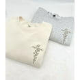thumbnail image 3 of Floral Cross Christian Embroidered Crewneck, 3 of 5
