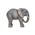thumbnail image 2 of Hi-Line Gifts 22" Standing Elephant with Trunk Down Outdoor Garden Statue, 2 of 5
