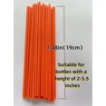 thumbnail image 2 of Lsxhxlxy 100 Orange Reed Fiber Diffuser Sticks,Diameter 3.5mm, Length 190mm (7.48 inches), Suitable for Various Essential Oils and Perfume, Lasting, Stable and Diffusing Fragrance, 2 of 4