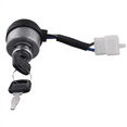 thumbnail image 2 of 4 Wire Ignition Key Switch with Keys Door Locks Fit for 2-5KW Gasoline Generators Fits Gas Generator, 2 of 8