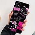 thumbnail image 1 of Funda de silicona de lujo con dibujos animados de Hello Kitty para Samsung Galaxy A70, A02s, A02, A01, A10, A20e, A10s, A03 Core, A04, A50, A40, A03s, A04s, 1 of 4