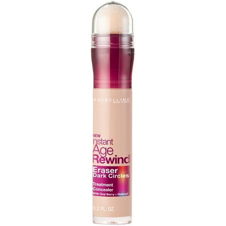 Maybelline Instant Age Rewind Eraser Dark Circles Treatment Concealer, Honey, 0.2 oz