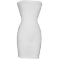 thumbnail image 3 of PacificPlex Womens Seamless Smoother Tube Slip Dress, One Size, White, 3 of 3
