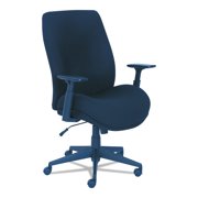 La-Z-Boy Baldwyn Series Mid Back Task Chair, Supports Up to 275 lb, 19" to 22" Seat Height, Black