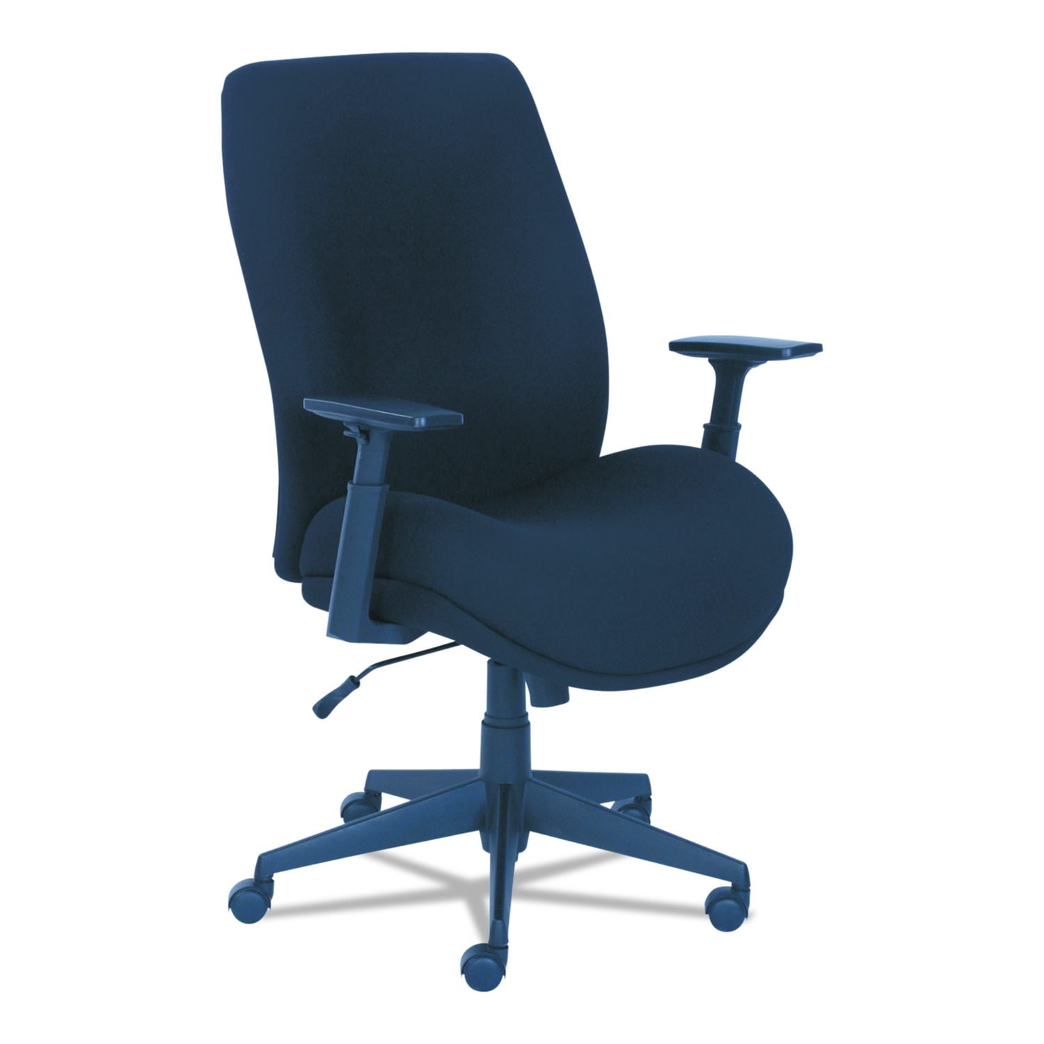 La-Z-Boy Baldwyn Series Mid Back Task Chair, Supports Up to 275 lb, 19" to 22" Seat Height, Black