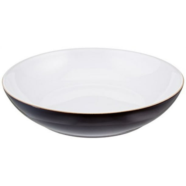 Denby Jet Black Individual Pasta Bowls, Set of 4