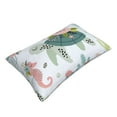 thumbnail image 3 of Daiia Turtle and Sea Life Bedding Waterproof Pillow Protector Zippered Queen – Bed Bug Proof Pillow Encasement-14"x20", 3 of 9