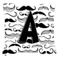 thumbnail image 5 of Carolines Treasures CJ2009-QPW1818 Letter Q Moustache Initial Canvas Fabric Decorative Pillow  18H x18W multicolor, 5 of 7