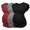 Black / Grey / Wine Red(3pcs), variant on Women's Maternity Tops 3 Packs Flying Short Sleeve Side Ruched Tunic T-Shirt Pregnancy Clothes Black/Dark Grey/Army Green