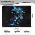 thumbnail image 7 of HUISEFOR Blue Butterflies Car Trunk Mat 29" x 39" Non-Slip Anti-Scratch All Weather Trunk Protection Cargo Liner Easy To Clean Suitable for Most Car Models, 7 of 7