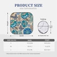 thumbnail image 3 of Xecao Vintage Floral Butterflies for Foldable Car Sun Shades (2-Pack) offer sun protection with an easy-fold design for convenient windshield shading., 3 of 7