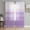 Purple, variant on Sheer Curtains 54 Inch Length 2 Panels Set for Kitchen, Beige White Stripes Semi Sheer Curtains for Windows, Farmhouse Modern Gradient Lines Voile Window Treatments Rod Pocket Curtain