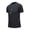 Black, variant on OIOLOYJM Men's Workout T-Shirt Summer Sport Quick Dry Stretch Lightweight Shirts Casual Basic Athletic Work Tops (No Sunglasses) Black L