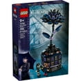 thumbnail image 3 of LEGO Wednesday Black Dahlia Flower Building Toy - Pretend Play Set for Girls & Boys, Ages 9+ - Gift for Birthdays - W/ Wednesday Addams & Professor Minidolls - Building Blocks for Kids - 76784, 3 of 10