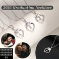 thumbnail image 4 of 2025 Graduation Gifts - Pendant Necklace for Women Inspirational Gifts Necklace for Friends College High Graduation Gift for Her, 4 of 6