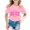 /c39Pink93, variant on JCCXIN Toddler Baby Tshirts Girls Short Sleeve Tees Big Sister Letter Print Graphic Crew Neck Loose Fit Outdoor Sports School Days Summer Casual Daily Wear Lovely Vacation Tops,Black,1-2 Years