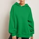 thumbnail image 4 of ¡Ahorra en liquidación! Sudadera deportiva Umfun para mujer, informal, de manga larga, con cremallera y bolsillo, color verde, talla M, 4 of 5