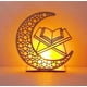 thumbnail image 1 of Ramadán Diy Luna De Madera Luz Led, 1 of 4