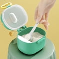 thumbnail image 3 of Dispensador de fórmula con cuchara, contenedor de leche en polvo de dinosaurio, caja de almacenamiento de leche en polvo portátil, para viajes al aire libre, 3 of 6