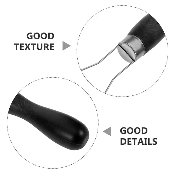 AURARMLET One Handed Button Hooks for Seniors Black Plastic Dressing Aid 10Pcs