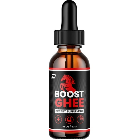 Boost Ghee Liquid Drops – BoostGhee Natural Blend Healthy Organic Support, 1 Pack, 1 Month Supply