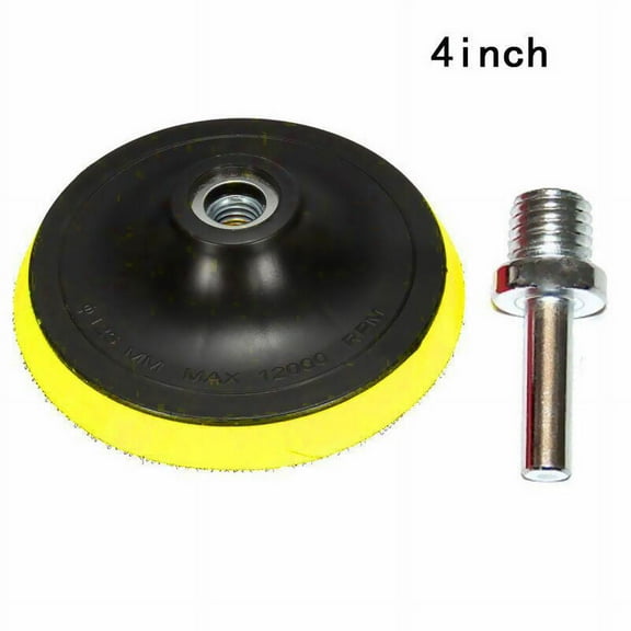 Polishing Pad Backing Pad Connecting Rod Set Polishing Tool 4 Inch Buffing Plate Holder Disc M14 Drill Thread Kit