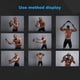thumbnail image 5 of Shaker Twister Arm Trainer Portable Chest Exerciser for Men Adjustable Power Twister Bar for Home Gym, 5 of 5