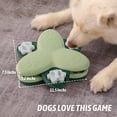 thumbnail image 4 of Juguetes de rompecabezas para perros para perros grandes inteligentes: para dispensar terapia, alimentación lenta, estimulación mental como regalo para perros pequeños, medianos y grandes (verde) JAMW Sencillez, 4 of 5