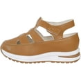 thumbnail image 2 of Bootara Women'S Plus Size Hollow-Out Casual Sandals, Closed Toe Platform Sandals Height-Boosting Thick Sole, 2 of 12