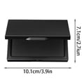 thumbnail image 3 of Clearance! Soovim Self Inking Stamp Pad, Black Ink Stamper for Office Craft Labeling Marking, Black 10x7cm, 3 of 6