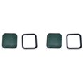 thumbnail image 1 of 2PCS Objectif Protéger les Pièces de Réparation de Couverture de Verre pour Hero8 Hero9 Noir Caméra d'Action, 1 of 3