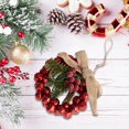 thumbnail image 4 of Jingle Bell Beaded Christmas Ornament Kit, Festive Wreath Style Tree Pendant, Simple Hand Assembly Holiday Supply for Family Focused DIY Crafting and Seasonal Home Tree Embellishment Projects, 4 of 5