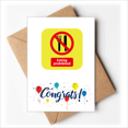 thumbnail image 1 of Logo No Eating Art Deco Fashion Wedding Cards Congratulations Greeting Envelopes, 1 of 3