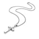 thumbnail image 2 of Guardurnaity Collar Cadenas colgantes cruzadas Decoración de moda Decoraciones Metal Joyería masculina para citas Fiesta Regalo Joyas Suministros Ropa, zapatos y accesorios Miscelánea Color Acero, 2 of 6