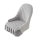 thumbnail image 2 of Funda elástica gruesa y cálida para silla | Protector elástico para asiento de comedor | Tejido de nailon y elastano lavable | Para decoración de cocinas, bodas y banquetes, 2 of 6