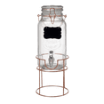 thumbnail image 2 of Dispensador de Agua Vidrio 3.5L Tapa de Clip Base de Metal, 2 of 4