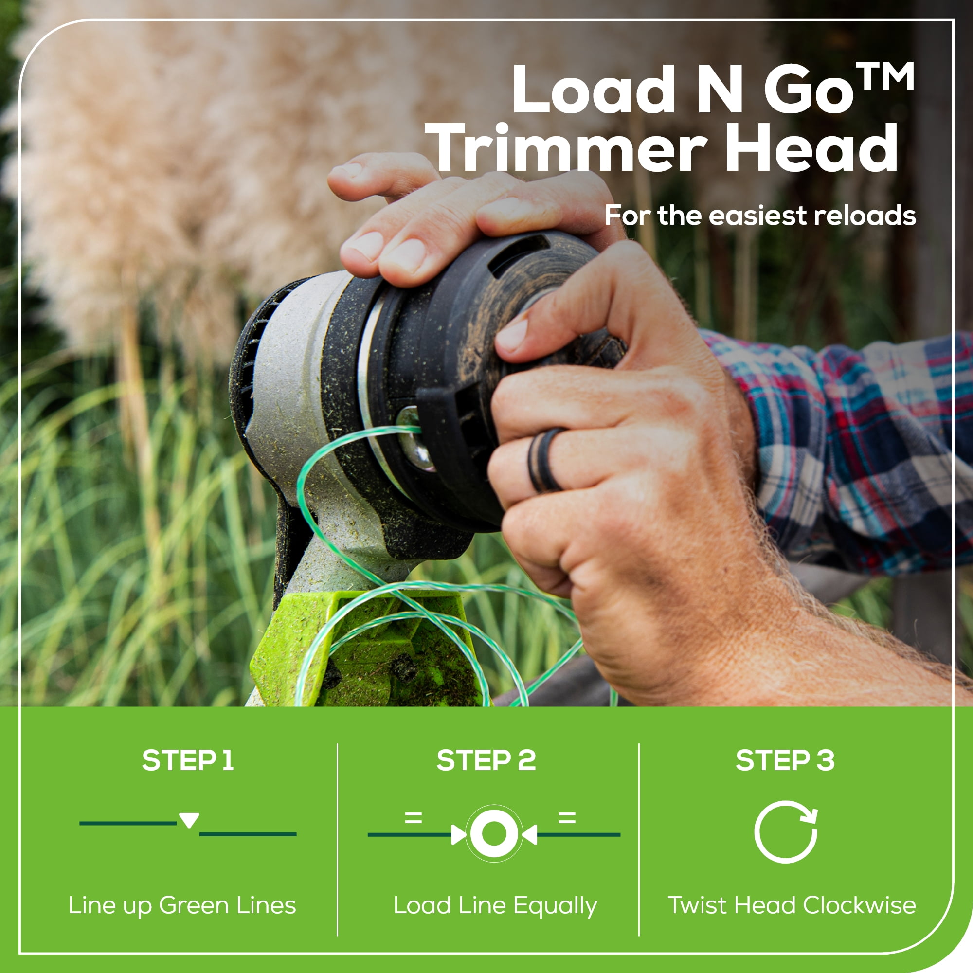 Greenworks 60V 13" String Trimmer, 140 MPH 540 CFM Leaf Blower Combo + 4Ah Battery & Charger 1303302