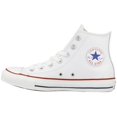 thumbnail image 3 of Converse Chuck Taylor Hi Espadrilles de Mode Montantes Blanches - 8M / 6M, 3 of 7